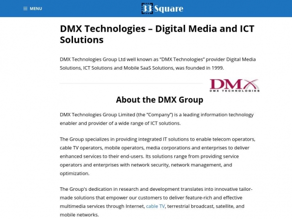 dmxtechnologies.com