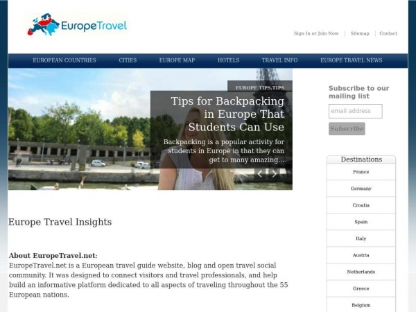 europetravel.net