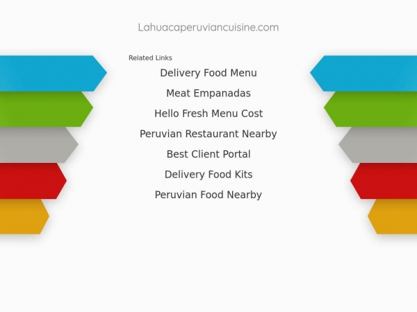 lahuacaperuviancuisine.com