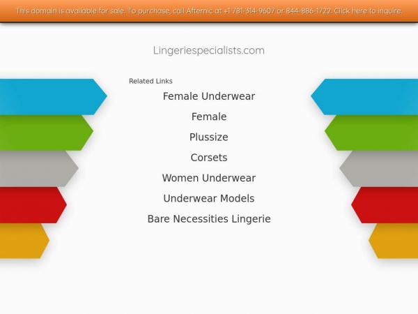 lingeriespecialists.com