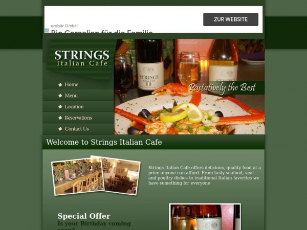 stringsitaliancafe.com