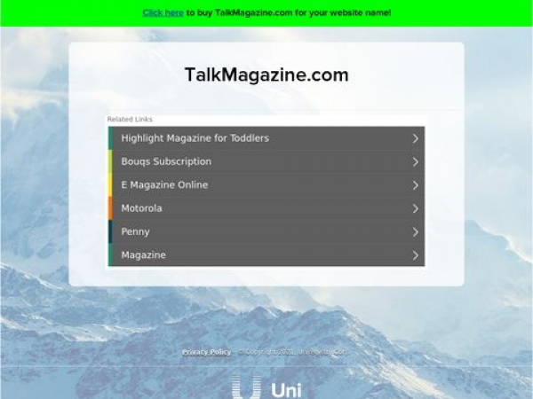 talkmagazine.com