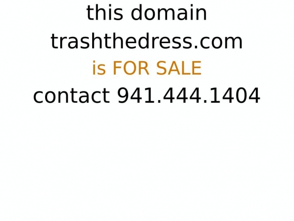 trashthedress.com