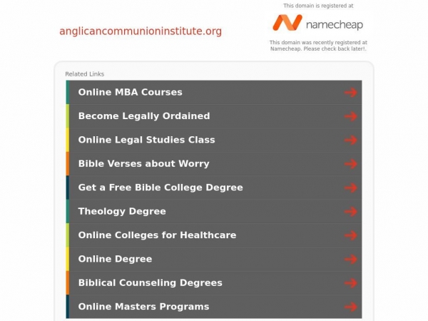 anglicancommunioninstitute.org