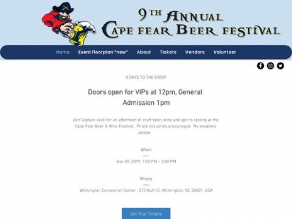 capefearbeerfest.com