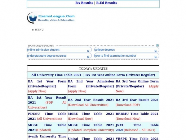 examsleague.com