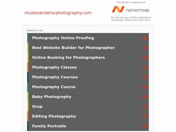 mcalexanderscphotography.com