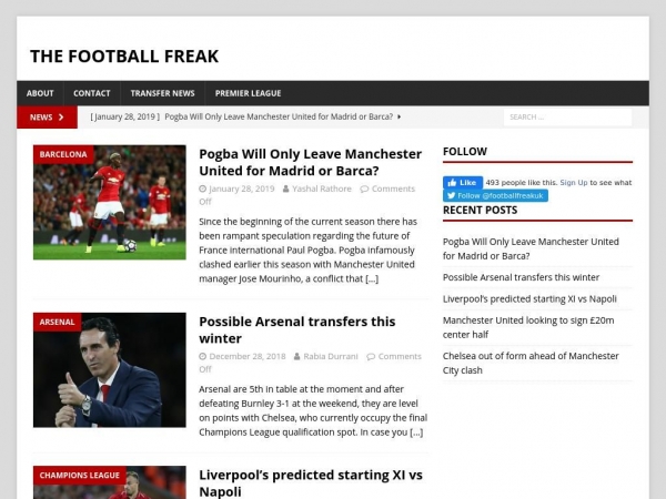 thefootballfreak.com