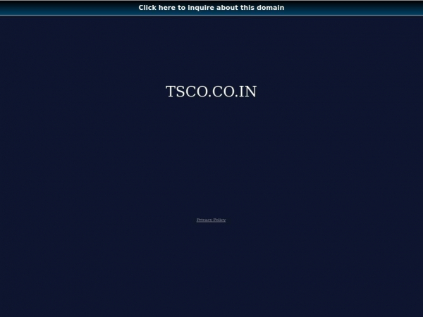 tsco.co.in