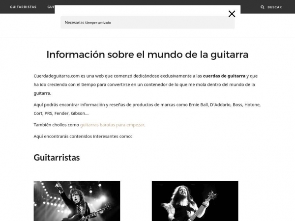 cuerdadeguitarra.com