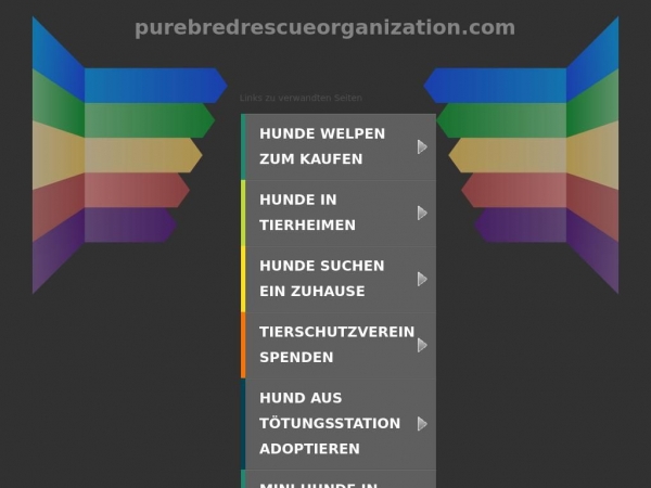 purebredrescueorganization.com