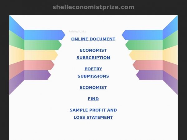 shelleconomistprize.com