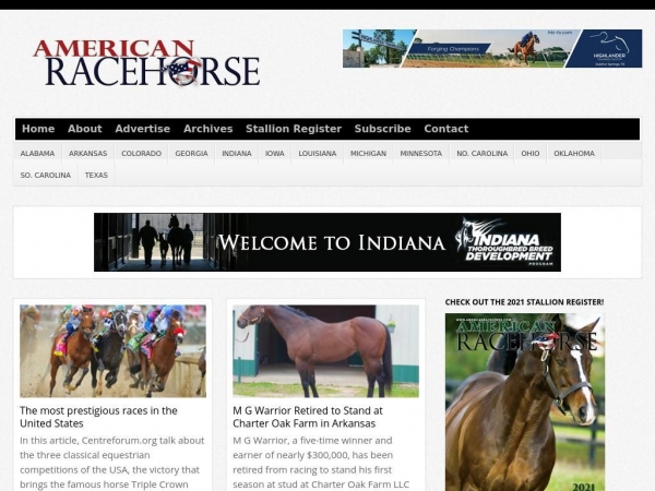 americanracehorse.com