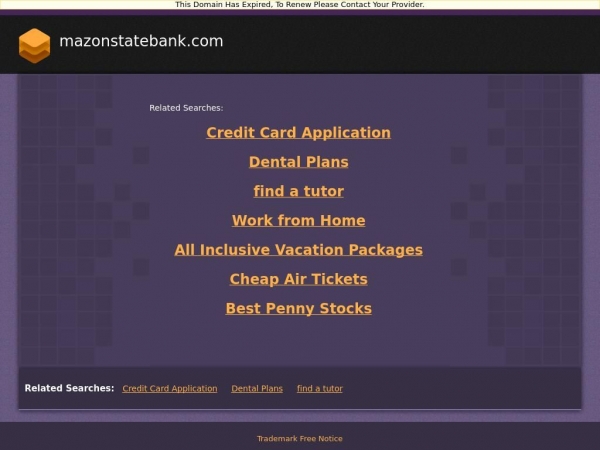 mazonstatebank.com