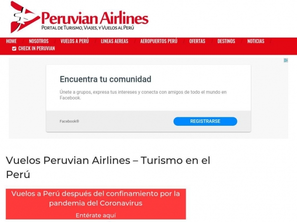 peruvianairlines.com