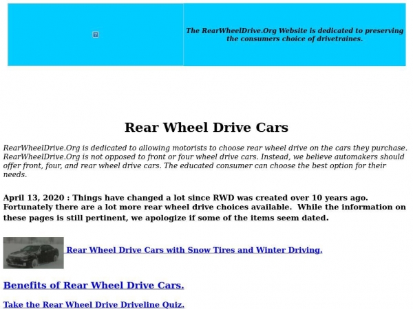 rearwheeldrive.org