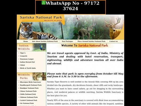 sariskanationalpark.com