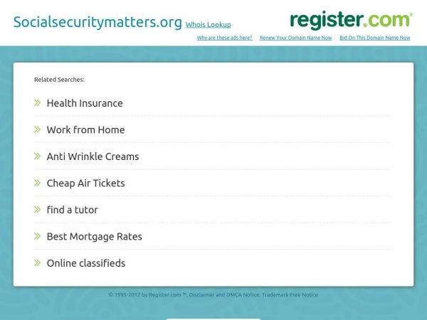 socialsecuritymatters.org