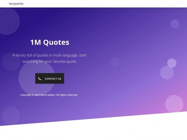 1mquotes.com