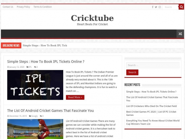 cricktube.com