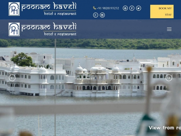 hotelpoonamhaveli.com