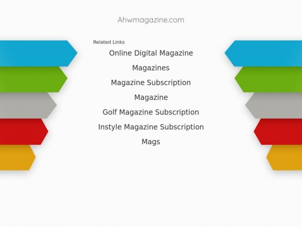 ahwmagazine.com