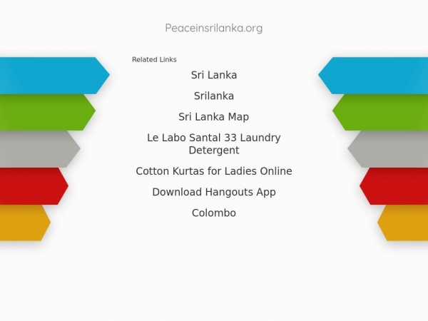 peaceinsrilanka.org