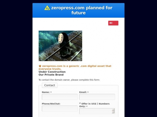 zeropress.com