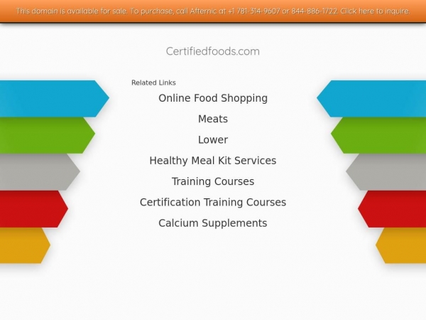 certifiedfoods.com