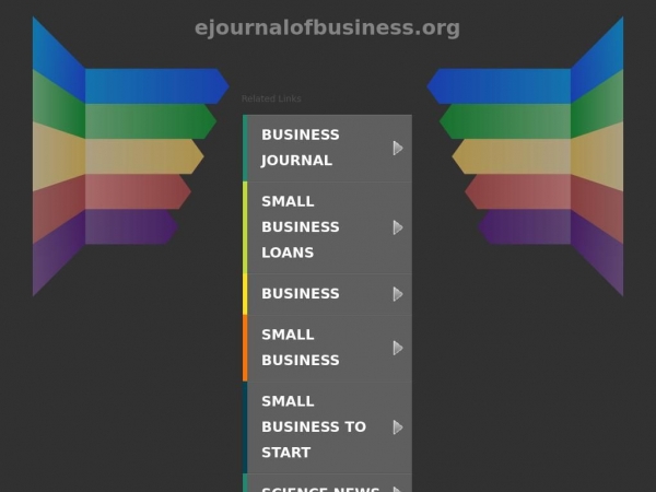 ejournalofbusiness.org