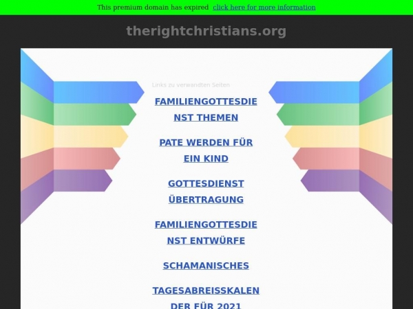 therightchristians.org