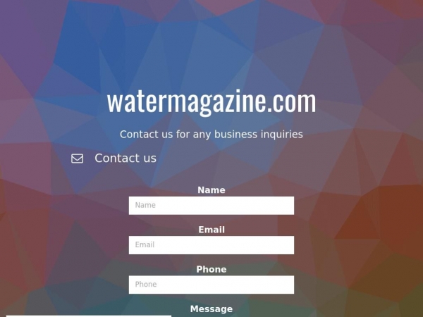 watermagazine.com